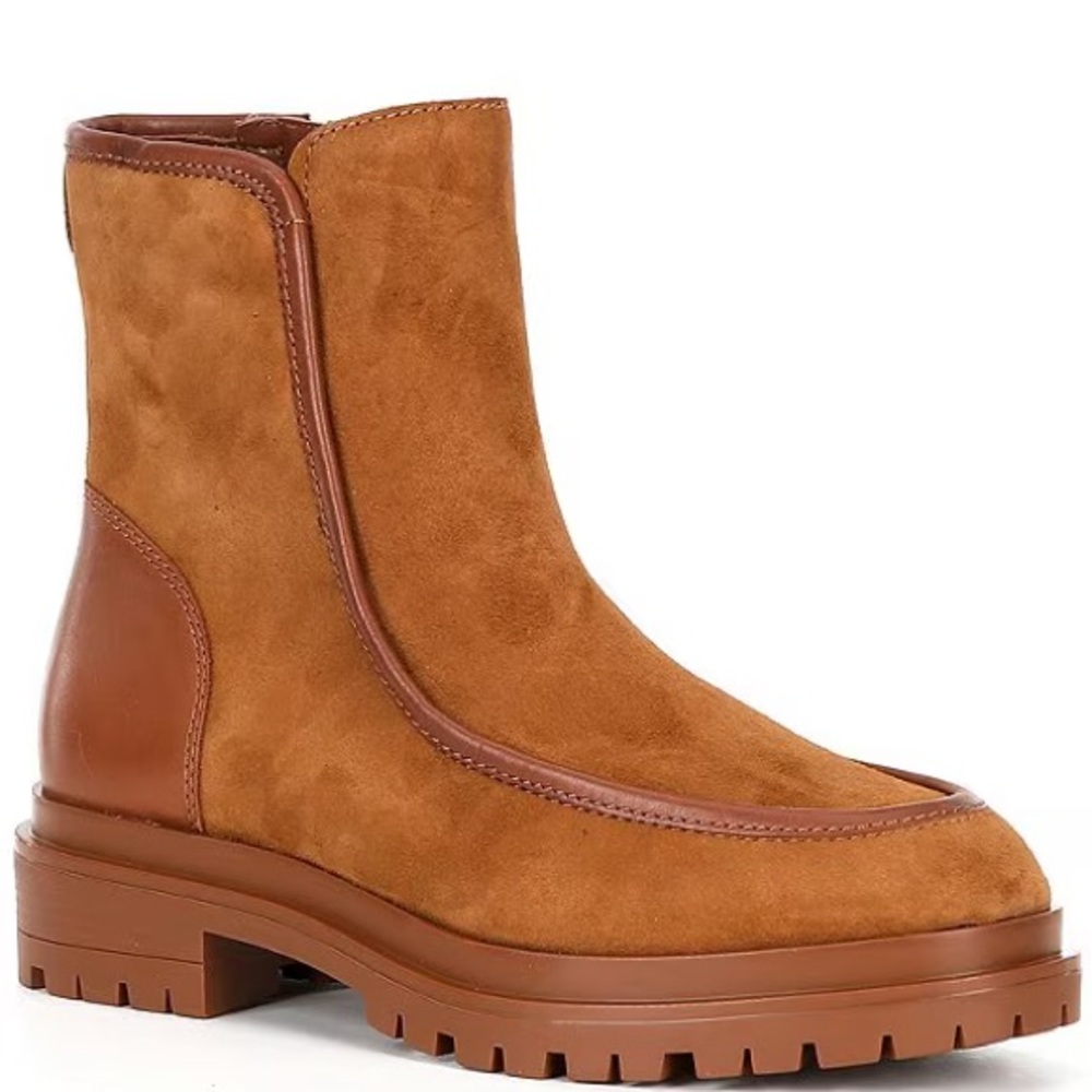 Lauren Ralph Lauren Colbie Suede Booties - Picture 4 of 10